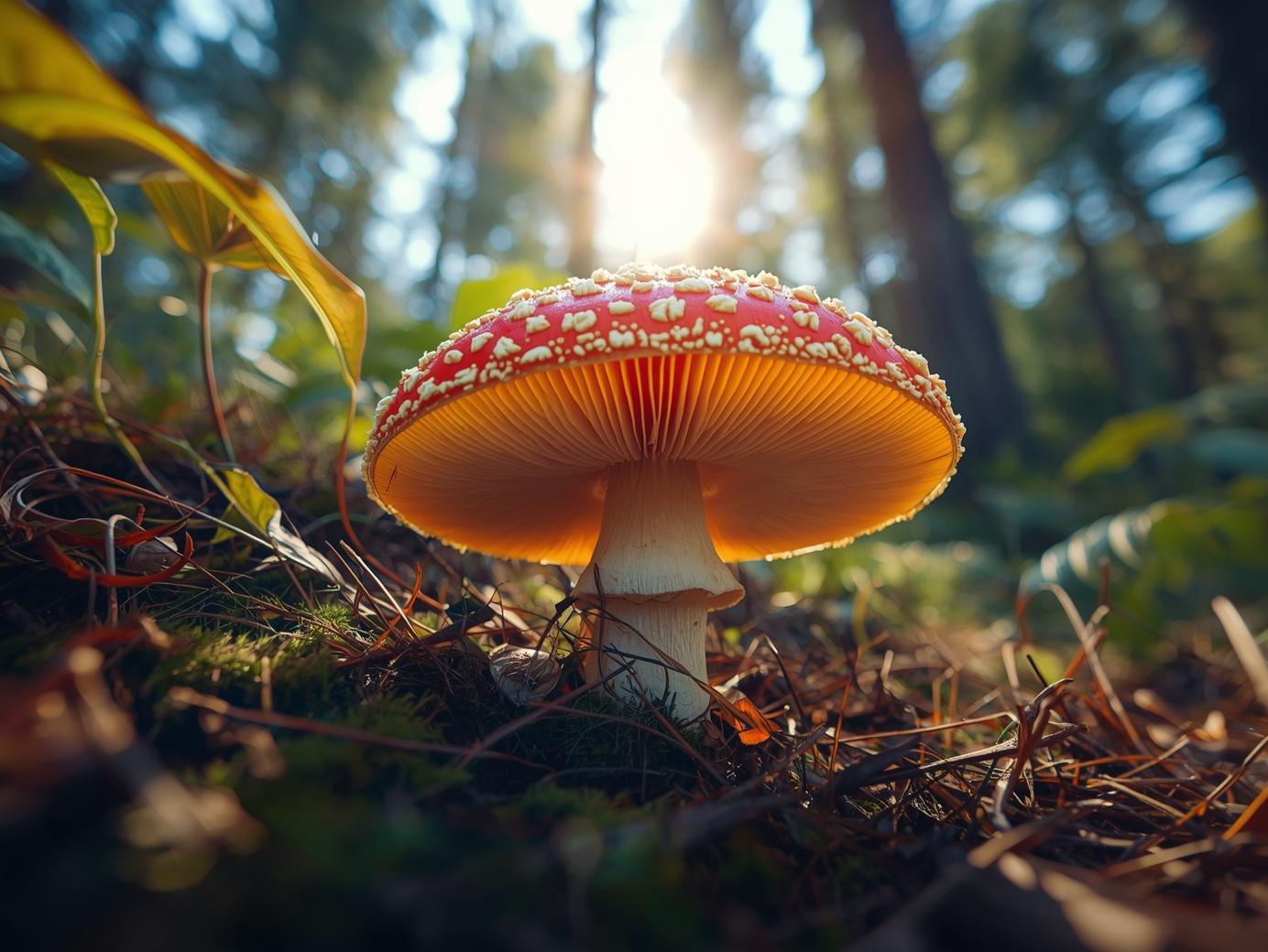 Přehled hub v biohackingu – muchomůrka tygrovaná, královská a červená